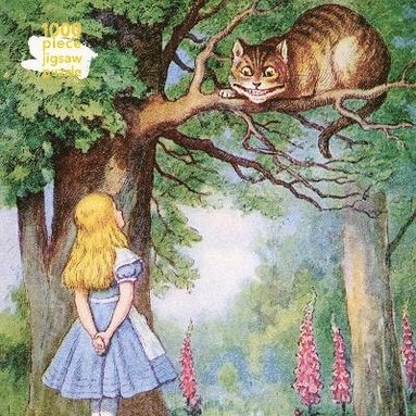Adult Sustainable Jigsaw Puzzle Alice and the Cheshire Cat (häftad)