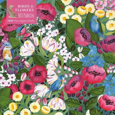 Adult Jigsaw Puzzle Bex Parkin: Birds & Flowers (inbunden)