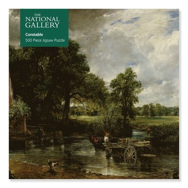 Adult Jigsaw Puzzle National Gallery: John Constable: The Hay Wain (500 pieces) (h�ftad)