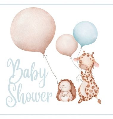 Baby shower guest book (Hardcover) (häftad)