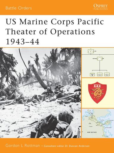 US Marine Corps Pacific Theater of Operations 1943-44 (h�ftad)