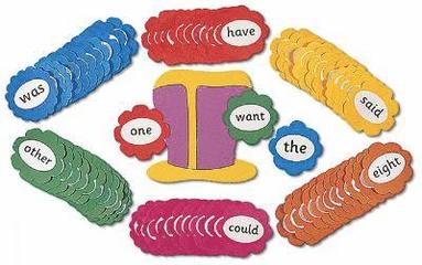 Jolly Phonics Tricky Word Wall Flowers (häftad)