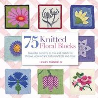 75 Knitted Floral Blocks (hftad)