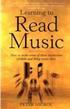 Learning To Read Music 3rd Edition