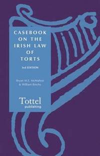 Casebook on the Irish Law of Torts (häftad)
