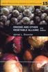 Onions and Other Vegetable Alliums