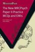 The New MRCPsych Paper II Practice MCQs and EMIs