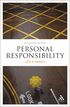 Personal Responsibility