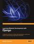 Learning Website Development with Django