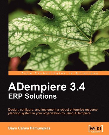 Adempiere 3.4 Erp Solutions (h�ftad)