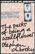Perks of Being a Wallflower