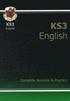 KS3 English Complete Revision & Practice (with Online Edition, Quizzes and Knowledge Organisers)
