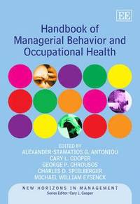 Handbook of Managerial Behavior and Occupational Health (inbunden)