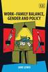 WorkFamily Balance, Gender and Policy