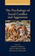 Psychology of Social Conflict and Aggression