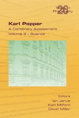 Karl Popper. A Centenary Assessment. Volume III - Science (häftad)