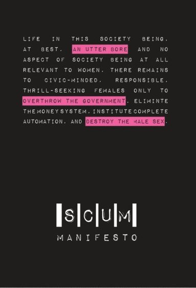 SCUM Manifesto (inbunden)