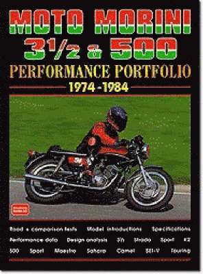 Moto Morini 3-1/2 and 500 Performance Portfolio 1974-1984 (hftad)