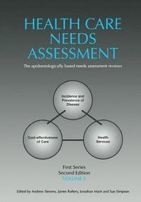 Health Care Needs Assessment, First Series, Volume 2, Second Edition (hftad)