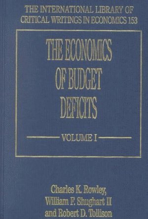 Economics of Budget Deficits (inbunden)