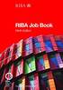 The RIBA Job Book