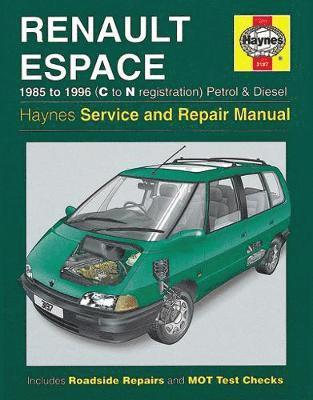Renault Espace Petrol & Diesel (85 - 96) C To N (h�ftad)