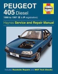 Peugeot 405 Diesel (88 - 97) E To P (hftad)