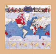 The British Empire Map 1905 (häftad)