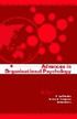 Advances in Organisational Psychology
