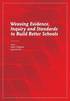 Weaving Evidence, Inquiry and Standards to Build Better Schools