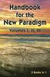 Handbook for the New Paradigm (3 books in 1)