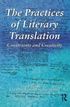 Practices of Literary Translation