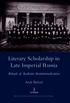 Literary Scholarship in Late Imperial Russia (1870s-1917)