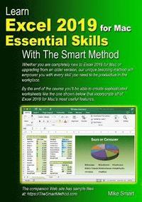 Learn Excel 2019 for Mac Essential Skills with The Smart Method (hftad)