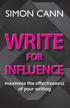 Write for Influence
