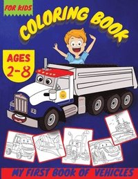 Vehicles Coloring Books For Boys (hftad)