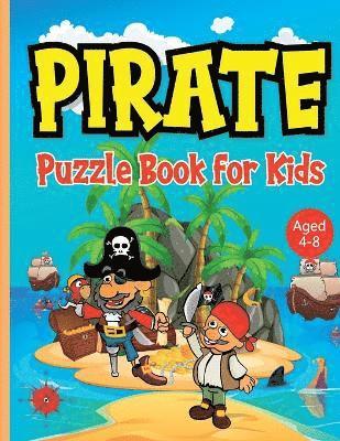 Pirate Puzzle Book for Kids ages 4-8 (hftad)