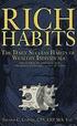 Rich Habits: The Daily Success Habits of Wealthy Individuals: Find Out How the Rich Get So Rich (the Secrets to Financial Success R