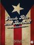 Puerto Rico and Baseball: 60 Biographies