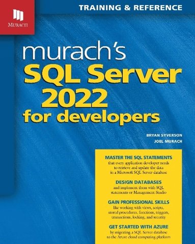 Murach's SQL Server 2022 for Developers (hftad)