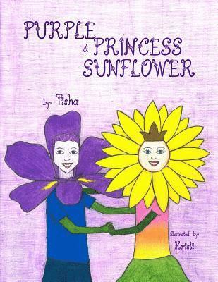 Purple & Princess Sunflower (hftad)