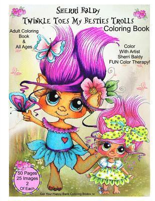 Sherri Baldy Twinkle Toes My Besties Trolls Coloring Book (häftad)