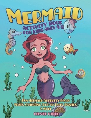Mermaid Activity Book for Kids Ages 4-8 (hftad)