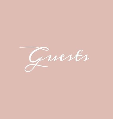 Guests Hardcover Guest Book (inbunden)