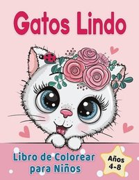Gatos Lindo Libro de Colorear para Ninos de 4 a 8 anos (häftad)