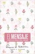 Biblia El Mensaje (Tapa Dura, Rosa Floral)