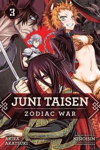 Juni Taisen Zodiac War Manga Vol 3 Akira Akatsuki - 