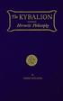 The Kybalion: Hermetic Philosophy