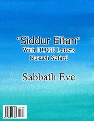 Siddur Eitan: Sabbath Eve (hftad)