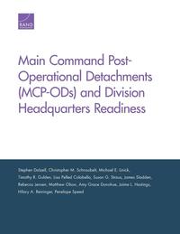 Main Command Post-Operational Detachments (MCP-ODs) and Division Headquarters Readiness (häftad)